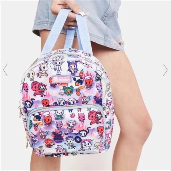 TOKIDOKI NAUGHTY OR NICE MINI BACKPACK - Picture 4 of 6